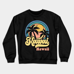 Surfing Kawaii Hawaii T Shirt For Women Men Crewneck Sweatshirt